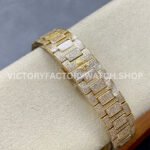 GR Factory Patek Philippe Nautilus 7021 35.2mm Full Jewelry Yellow Gold Jewelry Dial