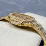 GR Factory Patek Philippe Nautilus 7021 35.2mm Full Jewelry Yellow Gold Jewelry Dial