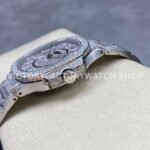 GR Factory Patek Philippe Nautilus 7021/1G-001 35.2mm Full Jewelry White Gold Jewelry Dial