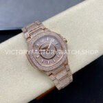 GR Factory Patek Philippe Nautilus 7021/1R-001 35.2mm Full Jewelry Rose Gold Jewelry Dial