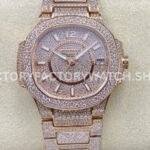 GR Patek Philippe Nautilus 7021 1R jewelry rose gold dial
