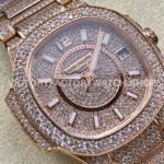 GR Factory Patek Philippe Nautilus 7021/1R-001 35.2mm Full Jewelry Rose Gold Jewelry Dial