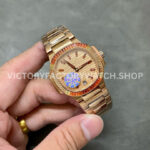 GR Factory Patek Philippe Nautilus 71181300R-001 35.2mm Full Rose Gold Rose Gold Dial (3) GR Factory Patek Philippe Nautilus 7118/1300R-001 35.2mm Full Rose Gold Rose Gold Dial