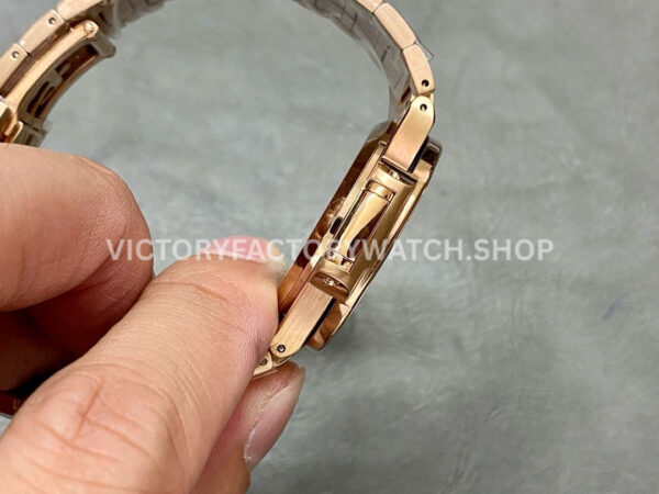 GR Factory Patek Philippe Nautilus 71181300R-001 35.2mm Full Rose Gold Rose Gold Dial (7) GR Factory Patek Philippe Nautilus 7118/1300R-001 35.2mm Full Rose Gold Rose Gold Dial