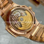 GR Factory Patek Philippe Nautilus 71181300R-001 35.2mm Full Rose Gold Rose Gold Dial (8) GR Factory Patek Philippe Nautilus 7118/1300R-001 35.2mm Full Rose Gold Rose Gold Dial