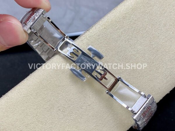 GR Factory Patek Philippe Nautilus 7118/1453G-001 35.5mm Full Blue Jewelry White Gold Jewelry Dial