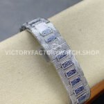 GR Factory Patek Philippe Nautilus 7118/1453G-001 35.5mm Full Blue Jewelry White Gold Jewelry Dial