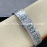 GR Factory Patek Philippe Nautilus 7118/1453G-001 35.5mm Full Green Jewelry White Gold Jewelry Dial