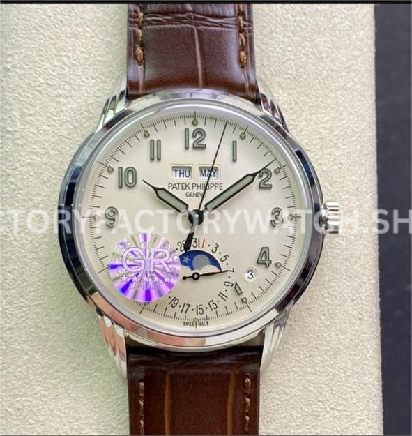 GR Patek Philippe 5320G-001 white dial perpetual calendar