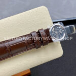 GR Factory Patek Philippe Perpetual Calendar 5320G-011 40mm White Gold Leather Strap Arabic Numerals Pink Dial