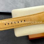 HW Factory Panerai Luminor 1950 3 Days Power Reserve PAM00375 47mm Ceramic Leather Strap Arabic Numerals Black Dial