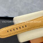 HW Factory Panerai Luminor 1950 PAM00372 47mm Steel Leather Strap Arabic Numerals Black Dial