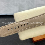HW Factory Panerai Luminor 1950 PAM605 47mm Steel Leather Strap Arabic Numerals Grey Dial