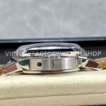 HW Factory Panerai Luminor 1950 PAM663 47mm Steel Leather Strap Arabic Numerals Brown Dial