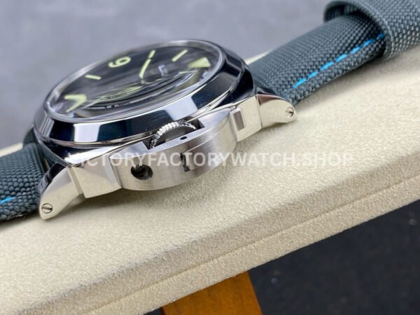 HW Factory Panerai Luminor Base Logo PAM00774 44mm Steel Textile Strap Black Dial (2) HW Factory Panerai Luminor Base Logo PAM00774 44mm Steel Textile Strap Black Dial