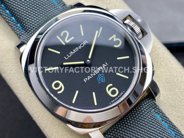 HW Factory Panerai Luminor Base Logo PAM00774 44mm Steel Textile Strap Black Dial (5) HW Factory Panerai Luminor Base Logo PAM00774 44mm Steel Textile Strap Black Dial