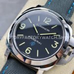 HW Factory Panerai Luminor Base Logo PAM00774 44mm Steel Textile Strap Black Dial (6) HW Factory Panerai Luminor Base Logo PAM00774 44mm Steel Textile Strap Black Dial
