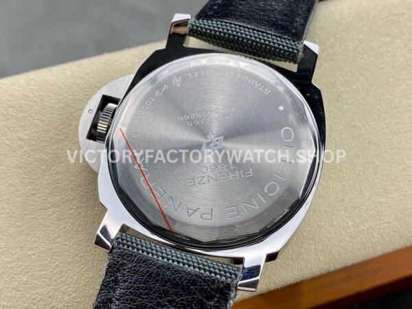 HW Factory Panerai Luminor Base Logo PAM00774 44mm Steel Textile Strap Black Dial (7) HW Factory Panerai Luminor Base Logo PAM00774 44mm Steel Textile Strap Black Dial