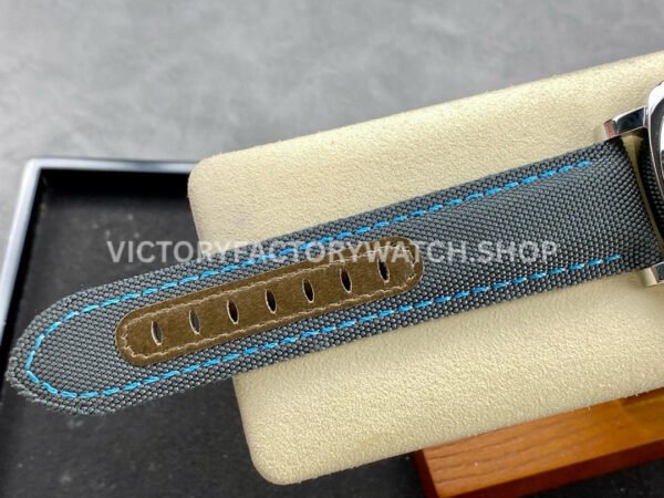 HW Factory Panerai Luminor Base Logo PAM00774 44mm Steel Textile Strap Black Dial (8) HW Factory Panerai Luminor Base Logo PAM00774 44mm Steel Textile Strap Black Dial