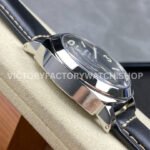 HW Factory Panerai Luminor Base Logo PAM01084 44mm Steel Leather Strap Arabic Numerals Black Dial