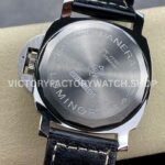 HW Factory Panerai Luminor Base Logo PAM01084 44mm Steel Leather Strap Arabic Numerals Black Dial