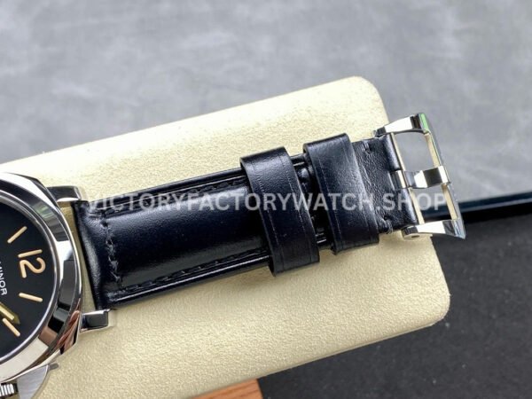 HW Factory Panerai Luminor Base Logo Pam00634 44mm Steel Leather Strap Arabic Numerals Black Dial