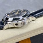 HW Factory Panerai Luminor Base Logo Pam00634 44mm Steel Leather Strap Arabic Numerals Black Dial