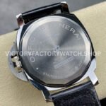HW Factory Panerai Luminor Base Logo Pam00634 44mm Steel Leather Strap Arabic Numerals Black Dial
