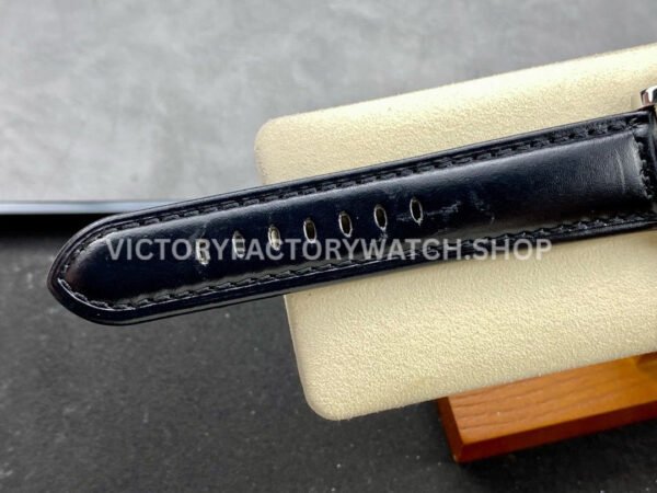 HW Factory Panerai Luminor Base Logo Pam00634 44mm Steel Leather Strap Arabic Numerals Black Dial