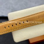 HW Factory Panerai Luminor Base PAM00914 44mm Steel Leather Strap Arabic Numerals Black Dial