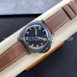 HW Factory Panerai Luminor California PAM00629 47mm Titanium Leather Strap Arabic Numerals Black Dial
