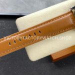 HW Factory Panerai Luminor Marina PAM00005 44mm Steel Leather Strap Arabic Numerals Black Dial