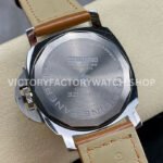 HW Factory Panerai Luminor Marina PAM00005 44mm Steel Leather Strap Arabic Numerals Black Dial