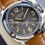 HW Factory Panerai Luminor Marina PAM 00632 44mm Steel Leather Strap Arabic Numerals Brown Dial (1) HW Factory Panerai Luminor Marina PAM00632 44mm Steel Leather Strap Arabic Numerals Brown Dial