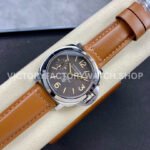 HW Factory Panerai Luminor Marina PAM 00632 44mm Steel Leather Strap Arabic Numerals Brown Dial (7) HW Factory Panerai Luminor Marina PAM00632 44mm Steel Leather Strap Arabic Numerals Brown Dial