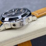 HW Factory Panerai Luminor Marina PAM00416 44mm Steel Leather Strap Black Dial