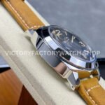 HW Factory Panerai Luminor Marina PAM00416 44mm Steel Leather Strap Black Dial