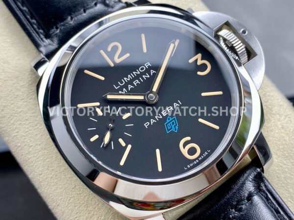 HW Factory Panerai Luminor Marina PAM00631 44mm Steel Leather Strap Black Dial (2) HW Factory Panerai Luminor Marina PAM00631 44mm Steel Leather Strap Black Dial