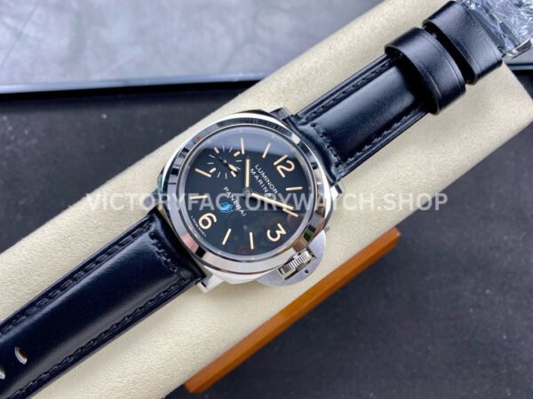 HW Factory Panerai Luminor Marina PAM00631 44mm Steel Leather Strap Black Dial (3) HW Factory Panerai Luminor Marina PAM00631 44mm Steel Leather Strap Black Dial