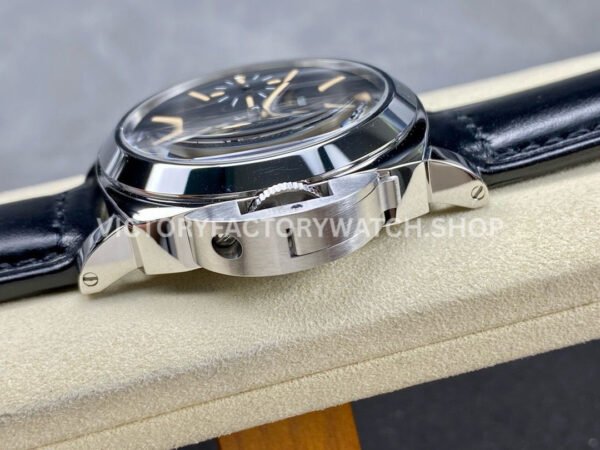 HW Factory Panerai Luminor Marina PAM00631 44mm Steel Leather Strap Black Dial (4) HW Factory Panerai Luminor Marina PAM00631 44mm Steel Leather Strap Black Dial