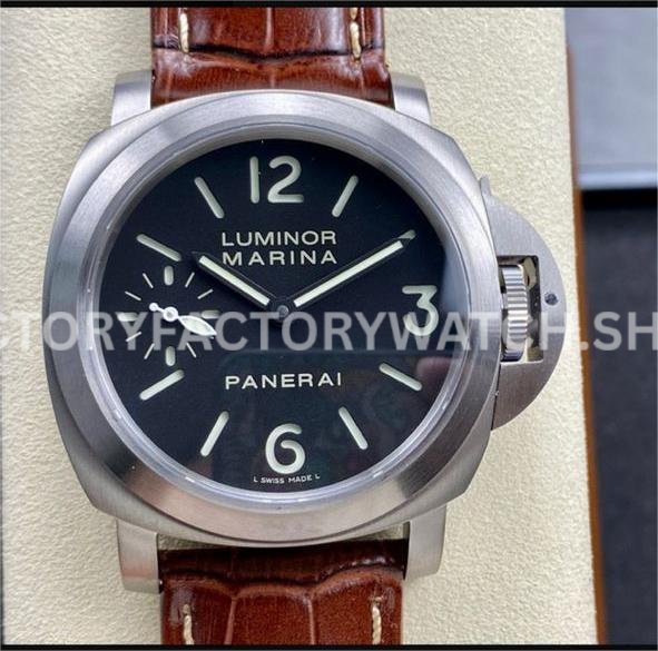 HW PAM01390 Panerai Luminor Marina black dial 44mm