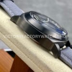 HW Factory Panerai Luminor Marina Pam02121 44mm Titanium Textile Strap Arabic Numerals Grey Dial