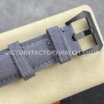HW Factory Panerai Luminor Marina Pam02121 44mm Titanium Textile Strap Arabic Numerals Grey Dial