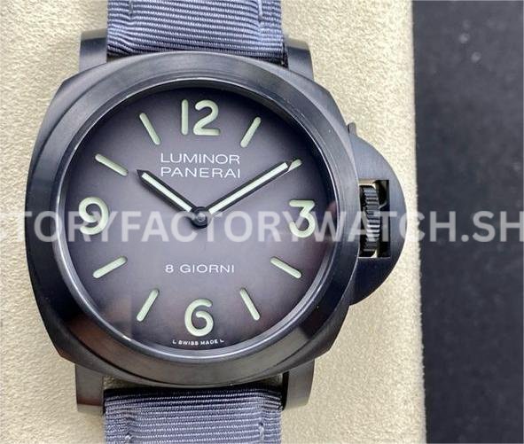 HW PAM02121 Panerai Luminor Marina grey dial titanium
