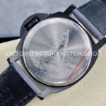 HW Factory Panerai Luminor Marina Pam02121 44mm Titanium Textile Strap Arabic Numerals Grey Dial