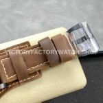 HW Factory Panerai Luminor PAM00779 44mm Titanium Leather Strap Arabic Numerals Black Dial