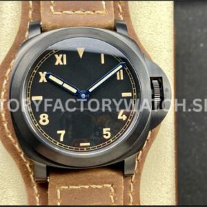 HW PAM00779 Panerai Luminor black dial titanium