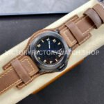 HW Factory Panerai Luminor PAM00779 44mm Titanium Leather Strap Arabic Numerals Black Dial