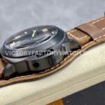 HW Factory Panerai Luminor PAM00779 44mm Titanium Leather Strap Arabic Numerals Black Dial