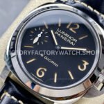 HW Factory Panerai Luminor PAM 00915 44mm Steel Leather Strap Arabic Numerals Black Dial (6) HW Factory Panerai Luminor PAM00915 44mm Steel Leather Strap Arabic Numerals Black Dial